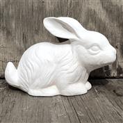 S1078-Realistic Bunny Facing Right 13cm