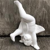 S2138-Tumbling Cherub Upside Down 10cm