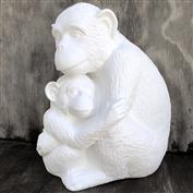 S2720-Large Nurturing Monkeys 26cm