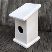 S3337B-Plain Birdhouse Ornament 10cm