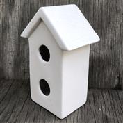 S3336B-Traditional Birdhouse Ornament Two Holes 10cm