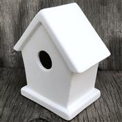 S3336A-Traditional Birdhouse Ornament One Hole 10cm