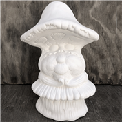 TL539-Fat Mushroom Lady 24cm Tall