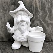 TL608-Alfred Flower Pot Gnome 36cm