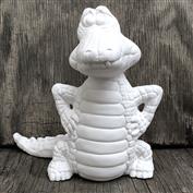 TL793-Standing Alligator 16cm