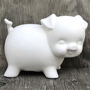 ES0076A -Medium Cute Pig 17 x 12cm