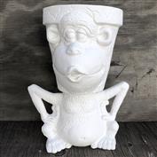 TL910 - Monkey See Pot 26cm Tall