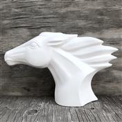 DM1540-Modern Horse Bust 28cmH