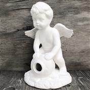 S2107-Fountain Cherub with Jug 21cm