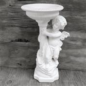 S2151- Cherub Candleholder Facing Left 28cmH