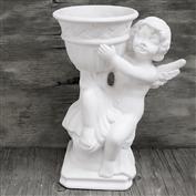 S3612A-Cherub with Vase Right 28cmT