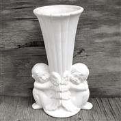 S3613-Cherub Bud Vase 24cm