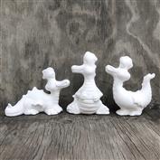 TL1225- 3 Dragons 12x13, 15x11, 14x12cm